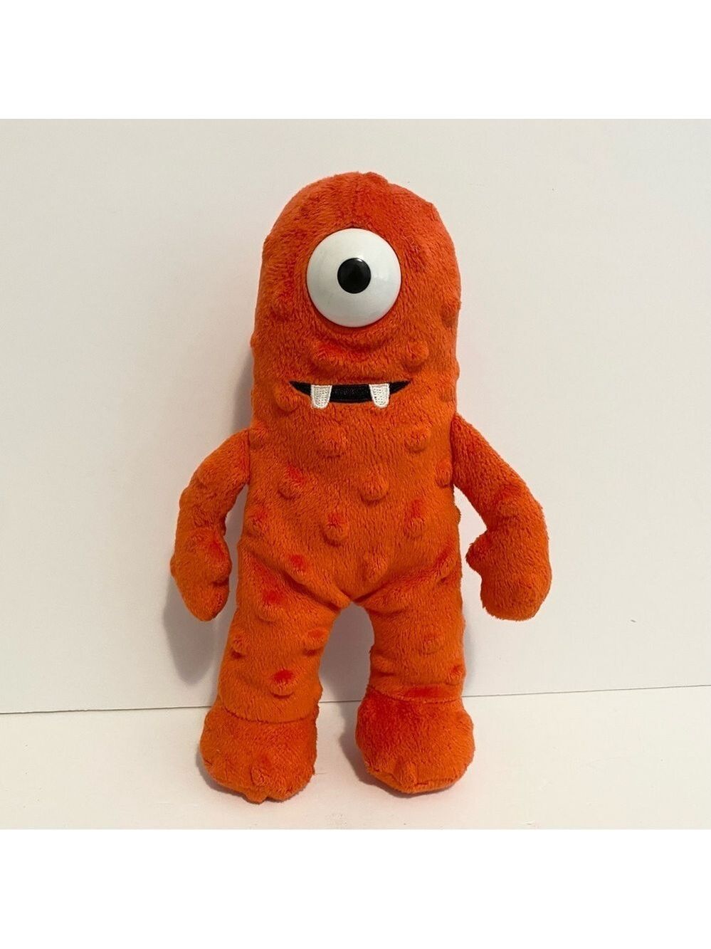Yo Gabba Gabba Muno Plush Minky 8” 2008 Wild Brain Magic Store Spin Master Beans